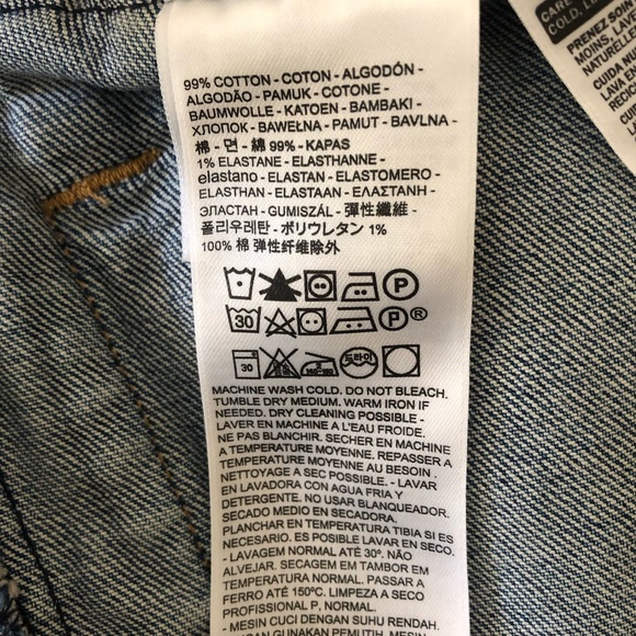 LEVI'S Original Trucker Denim Jacket In Throw Elbows - Picture 7 of 7